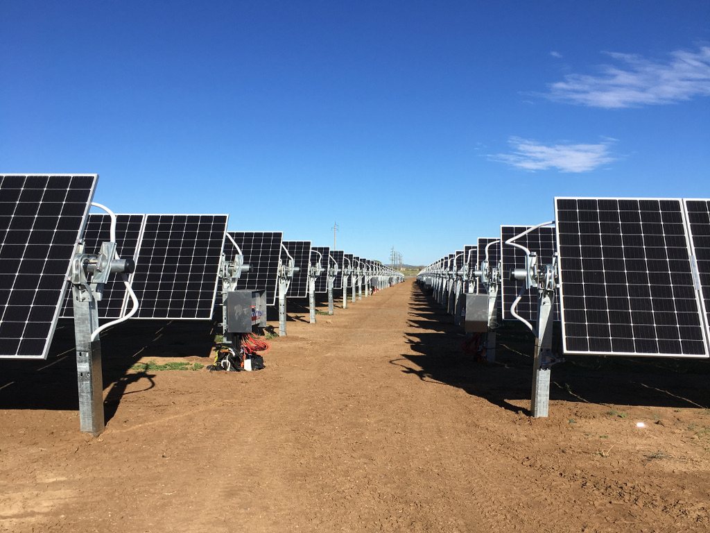 HV operator commissioning a new renewable energy solar farm in regional Queensland, Australia